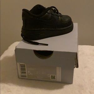 Black Toddler Nike Air Force 5C